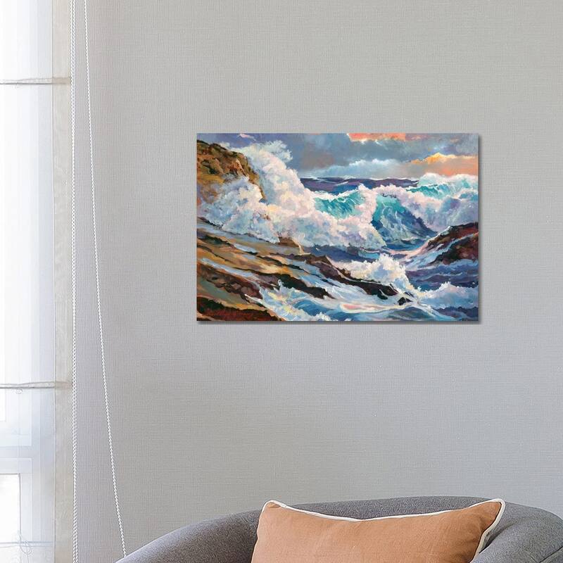 iCanvas "Pacific Storm" by David Lloyd Glover Canvas Print - 18x26x1.5