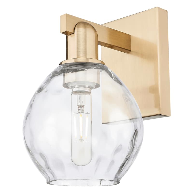 Innovations Lighting 716-1W-11-6 Waverly Sconce Waverly 11" Tall Wall - Champagne Bronze / Clear