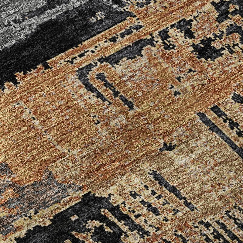 Premium Washable Super Soft Abstract Stripes Mayfield Rug