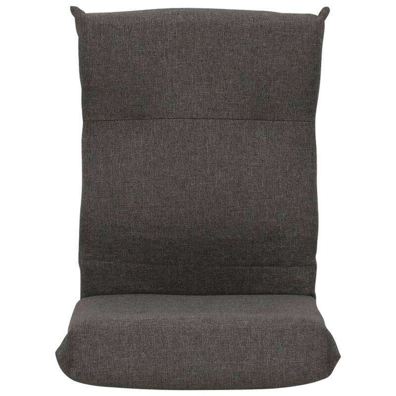 vidaXL Floor Chair Lounge Chair Chaise Lounge Folding Floor Lounger Fabric