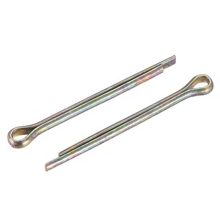 Uxcell Split Cotter Pin, 5mm X 40mm Stainless Steel Clip Fastener Fitting For Automotive, Mechanics, Silver Tone, 15Pcs