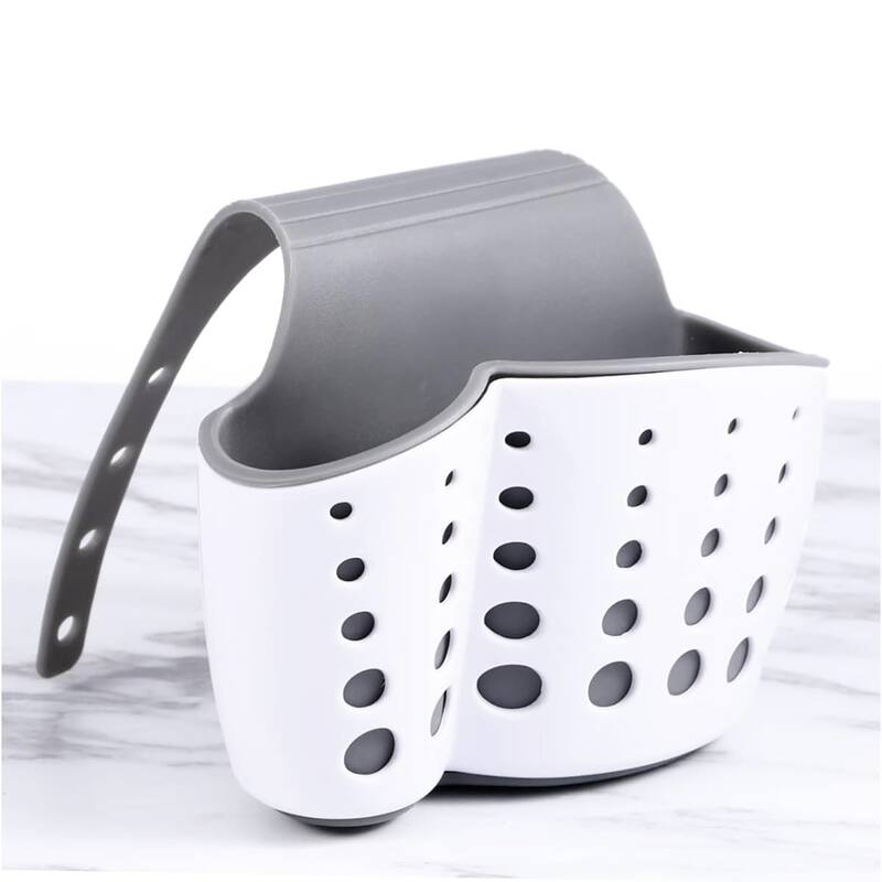 Kitchen Sink Caddy Sponge Holder With Drain Holes