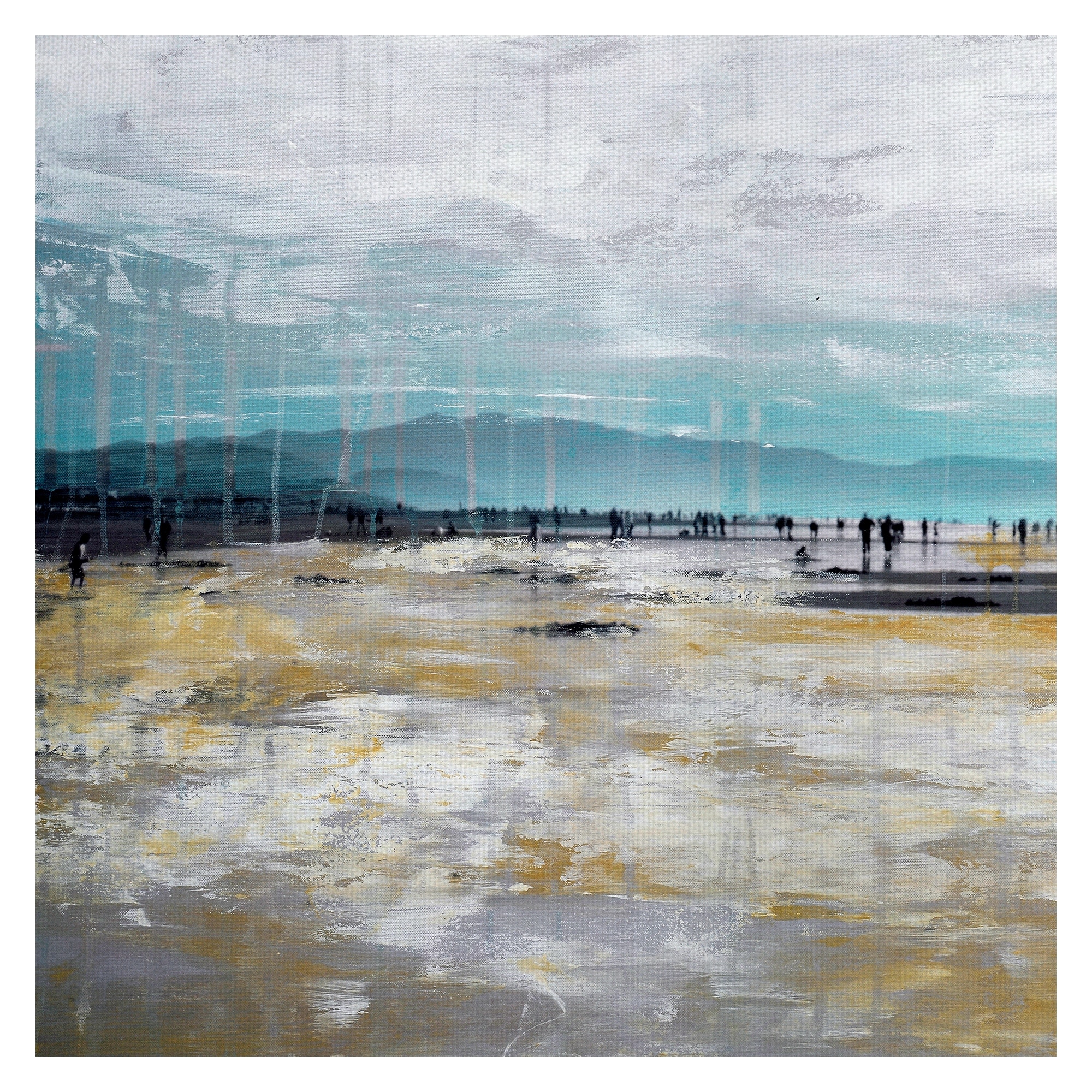 Beach III by Clara Summer Canvas Art Print
