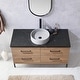 preview thumbnail 9 of 78, Trento Bath Vanity with Sintered Stone Top with Concrete Sink (C)