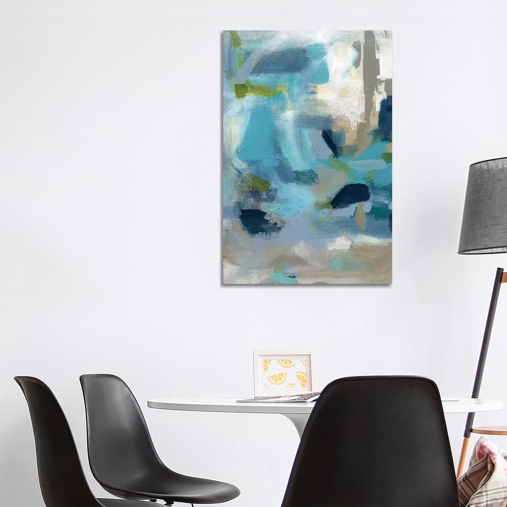 iCanvas "Circle the Beachfront" by Carol Robinson Canvas Print