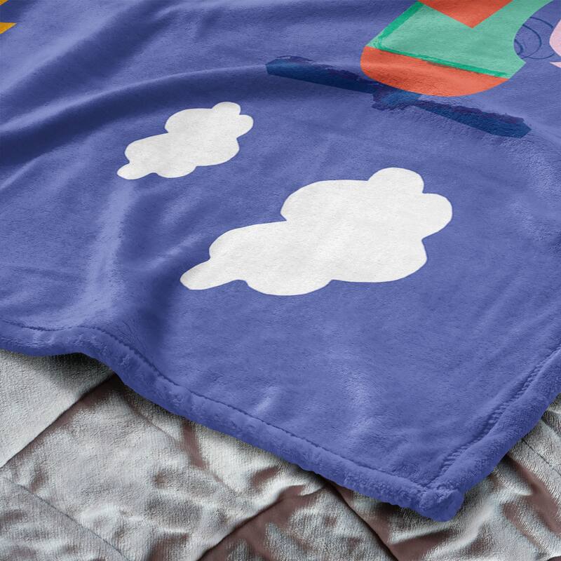 Hasbro Peppa Pig Silk Touch Throw Blanket