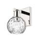 Option Polished Nickel / Clear Water Glass