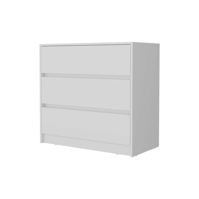2 Piece Bedroom Set for Bedroom,Apartment, Dresser + Armoire, White