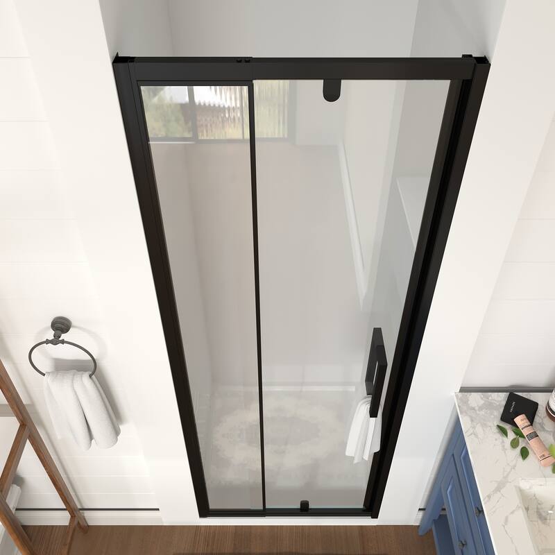 TOOLKISS Semi-frameless Pivot Shower Door