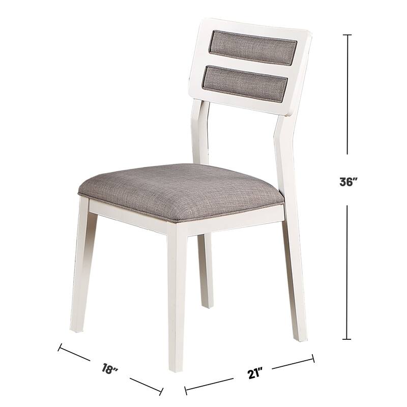 Set of 2 Upholstered Dining Chairs