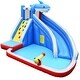 preview thumbnail 2 of 8, Inflatable Water Slide Shark Bounce House Castle without Blower - Multi - 150" x 120" x 96" (L x W x H)