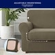 preview thumbnail 76 of 83, Subrtex 7-Piece Stretch Sofa Slipcover Sets with 3 Backrest Cushion Covers and 3 Seat Cushion Covers