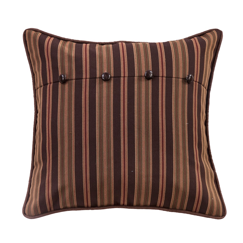 Forest Pine Stripe Euro Sham, 27x27