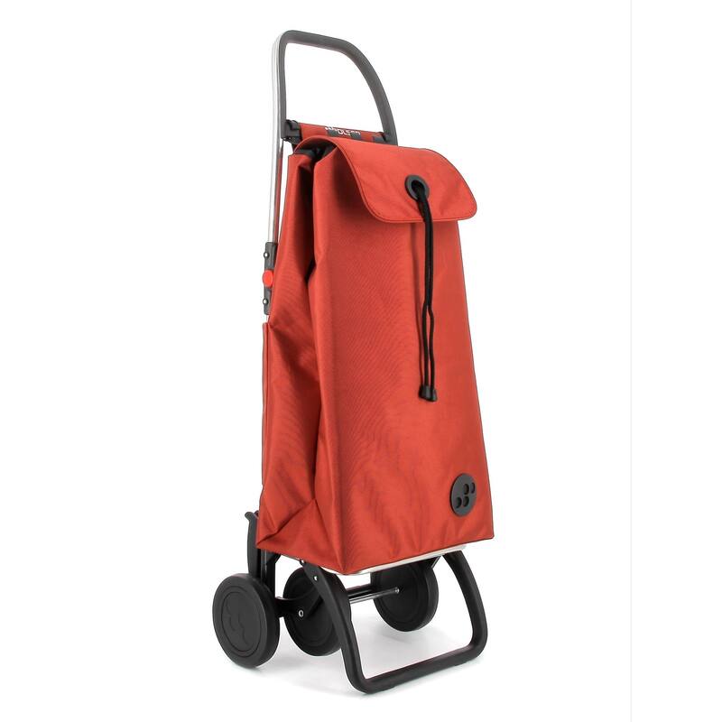 Rolser I-Max MF 4 Wheel Foldable Shopping Trolley - 15.35 in. W x 41.34 in. H x 12.6 in. D