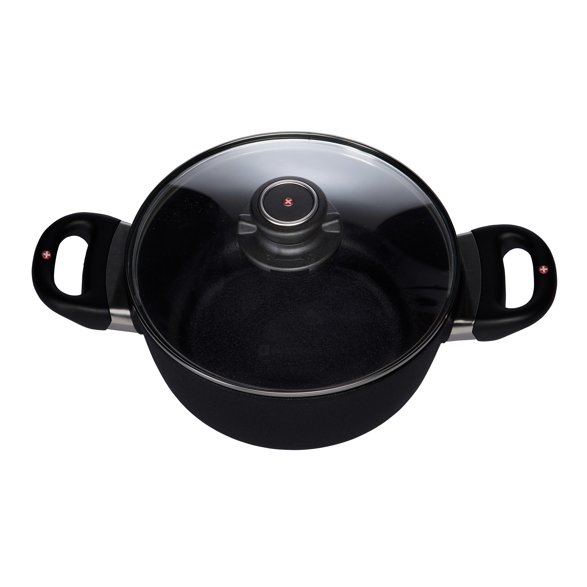Swiss Diamond 20cm 2.1L (8 Inch 2.3 Quart) XD Nonstick Induction Casserole Pan With Lid