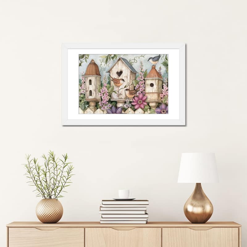 iCanvas "Spring Birdhouse I" by Susan Winget