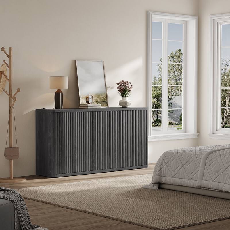 66.3W"Storage Cabinet with Adjustable Shelves