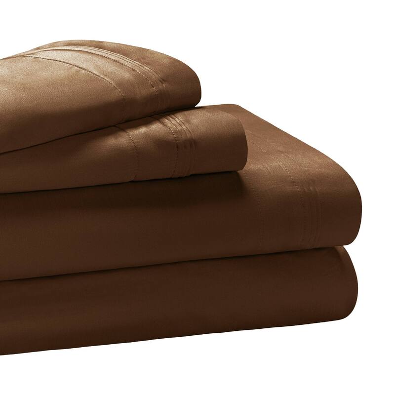 Superior Egyptian Cotton 650 Thread Count Deep Pocket Solid Sheet Set