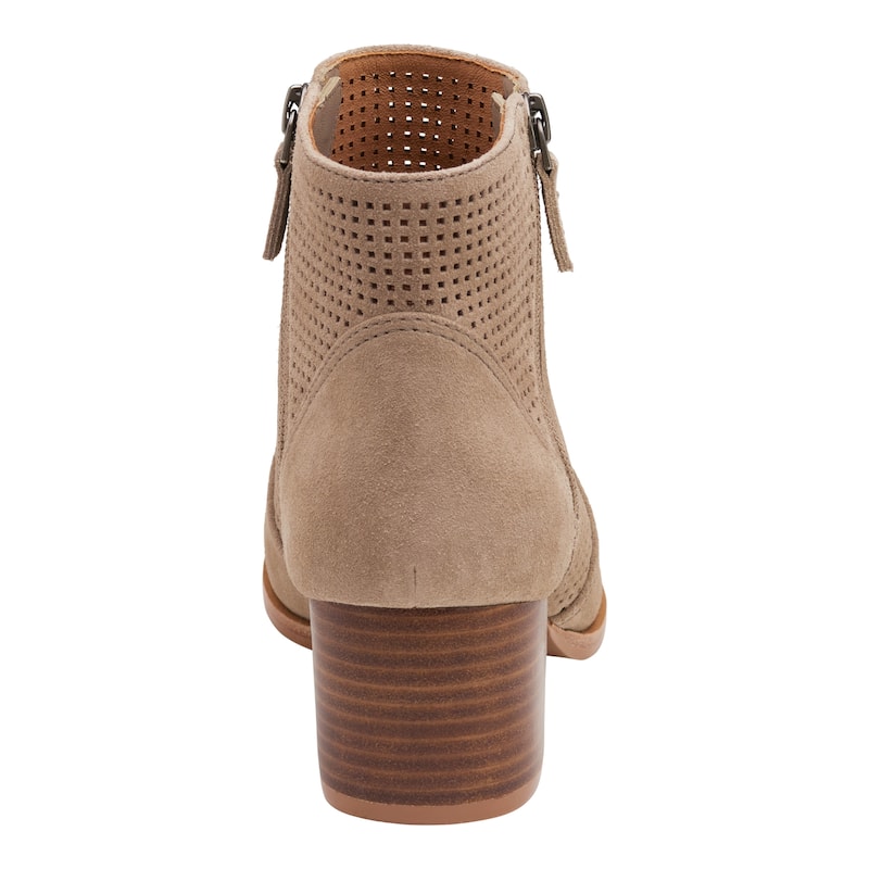 Johnston & Murphy Women's Trista Perfed Double Zip Bootie