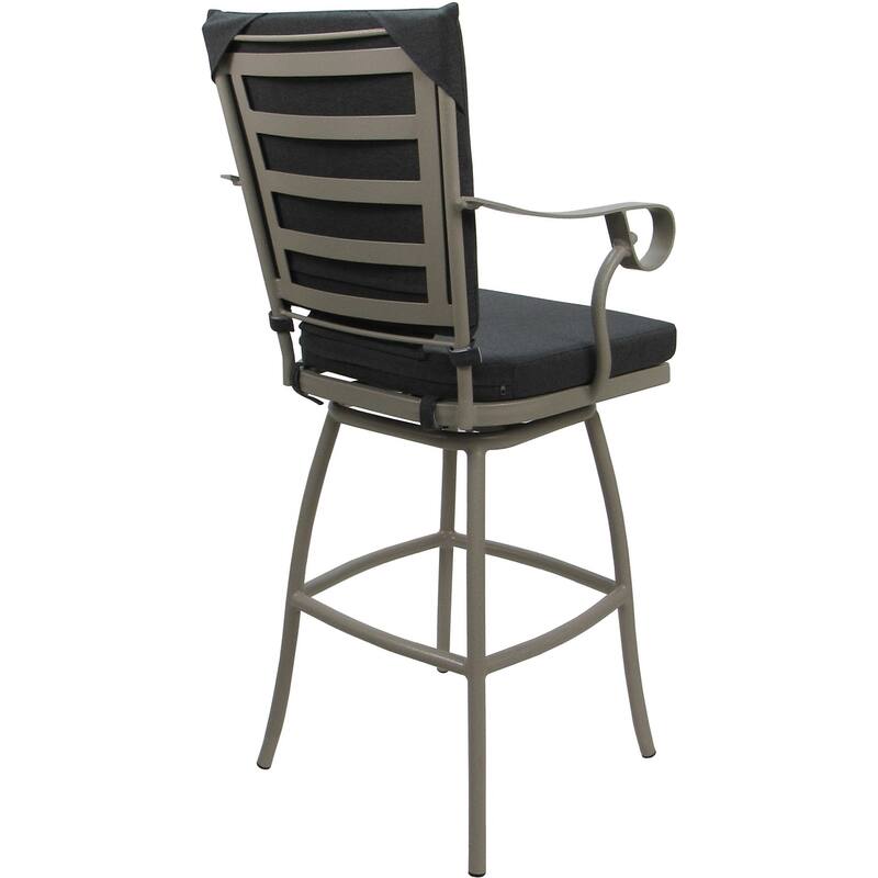Outdoor or Indoor Counter 26", 30" or Extra Tall 34" Bar Stool - Jamey