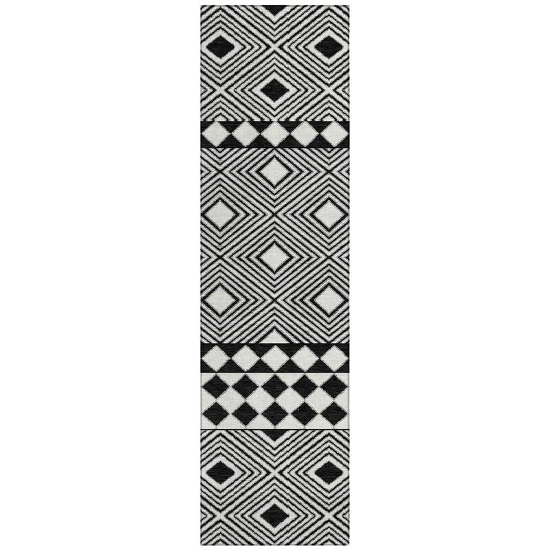 Machine Washable Indoor/ Outdoor Chantille Boho Moroccan Rug