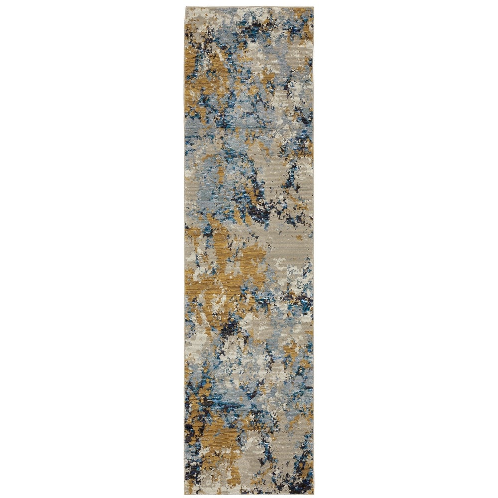 Style Haven Esperanza Abstract Stone Area Rug