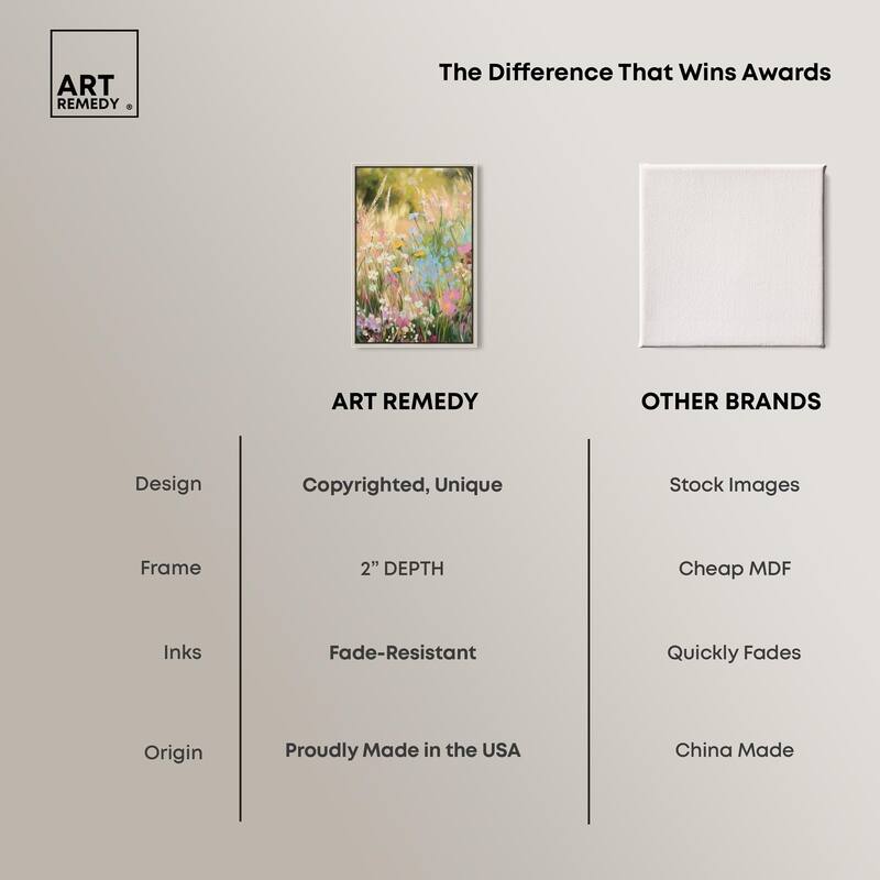 Floral Impressionism I Canvas by Art Remedy