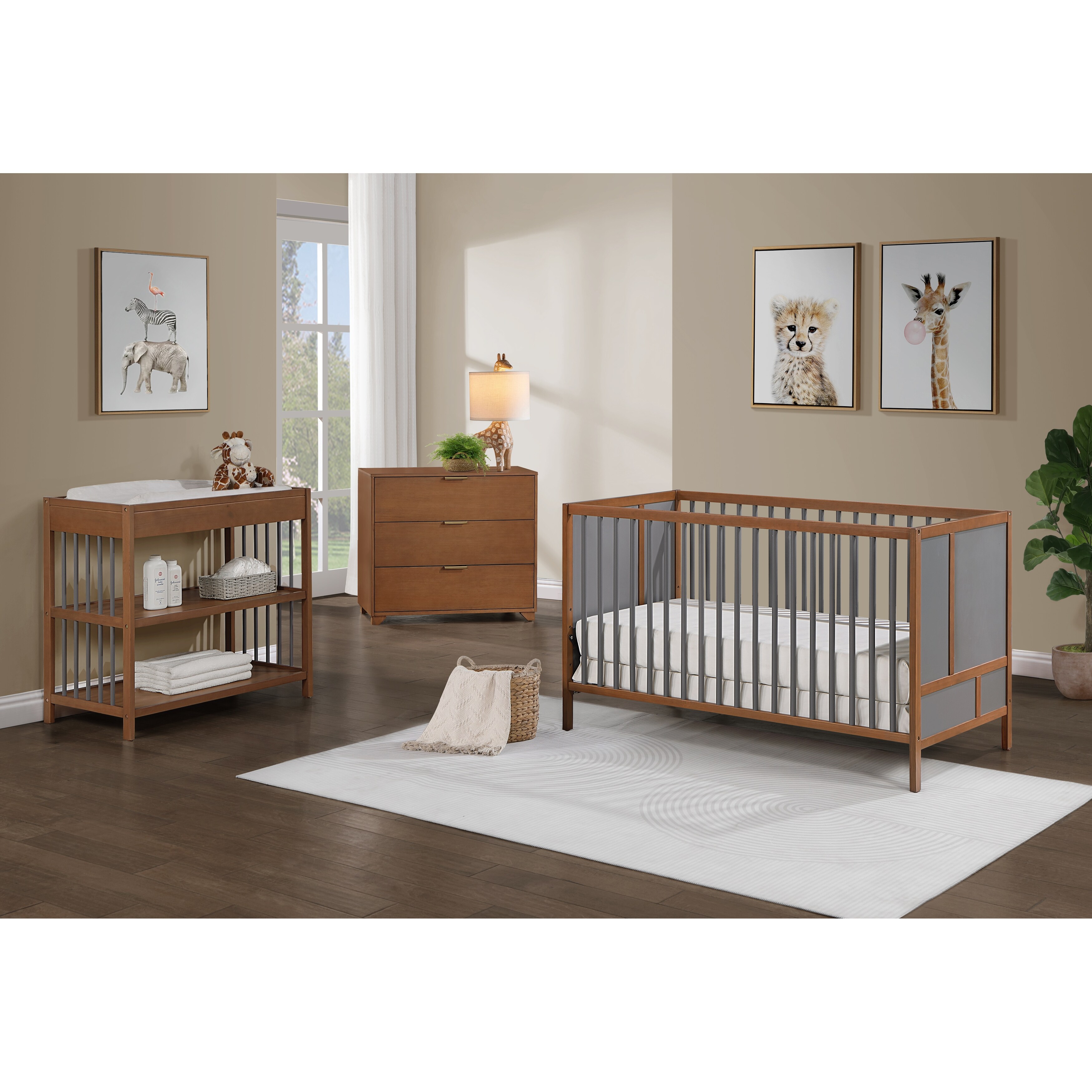 Walnut baby furniture on sale