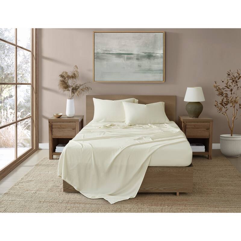 Brooklyn Loom Rayon from Bamboo 4 Piece Sheet Set