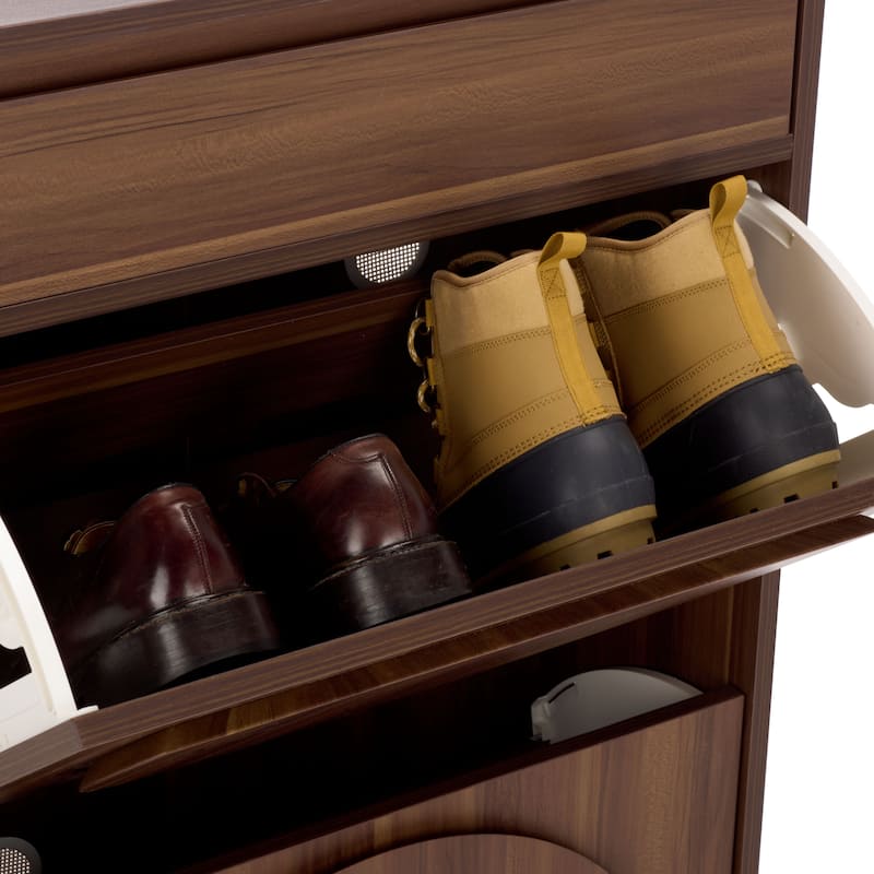 SAFAVIEH Home Willam Shoe Rack - 9"W x 24"D x 41"H