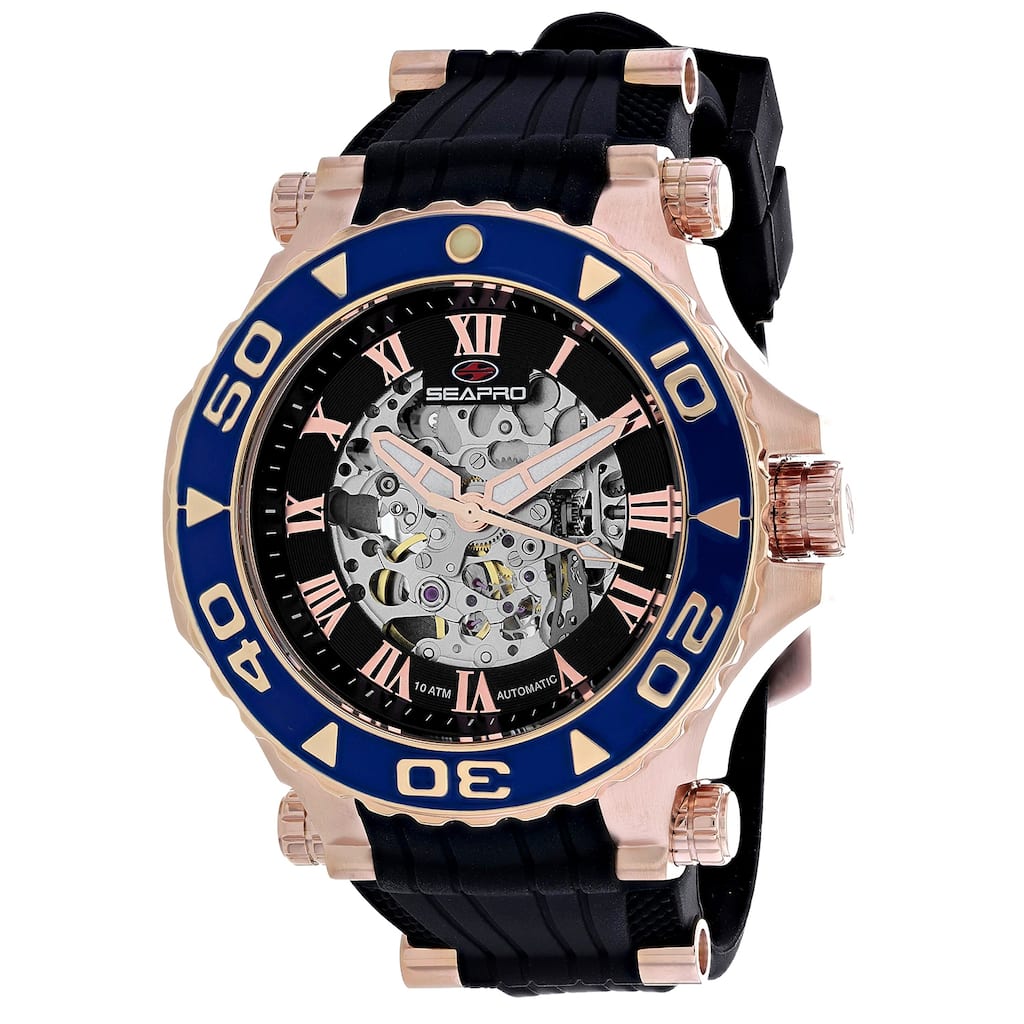 Seapro Men's Seaway Black Dial Watch - SP7755 - 6 (36)