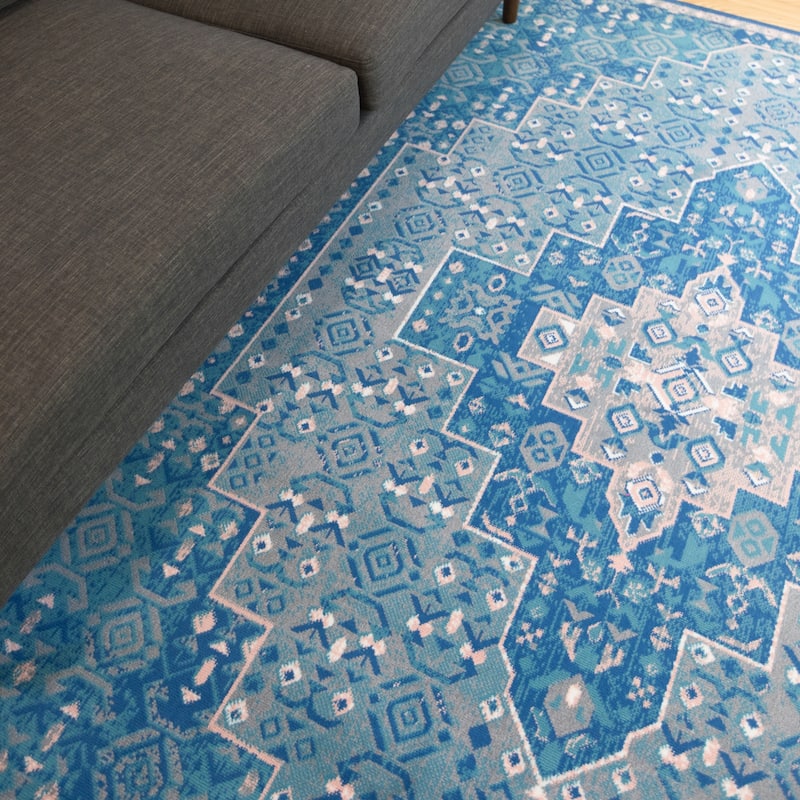 Semih Oriental Medallion Area Rug