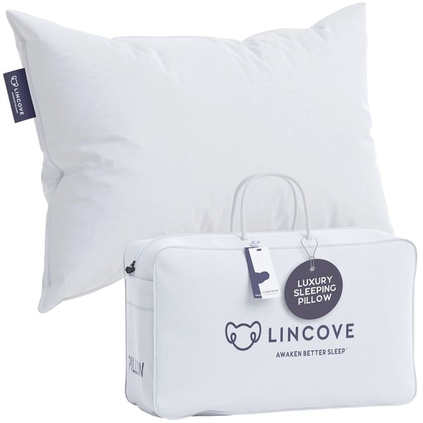 slide 2 of 11, Lincove EverPlush Pillow - Perfect Balance of Softness & Support