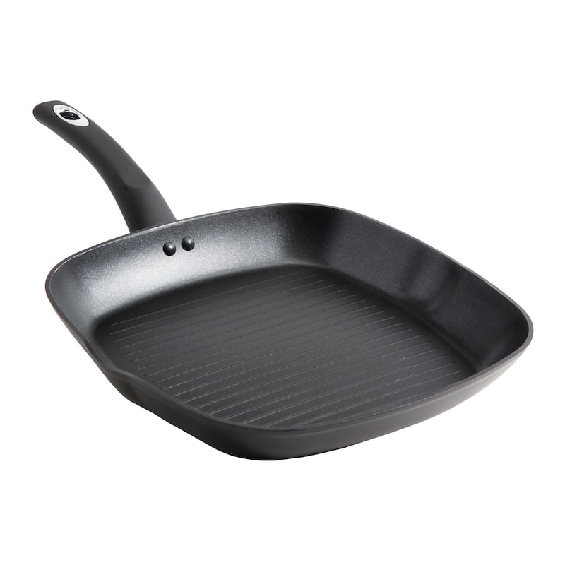 Allston 11"Nonstick Square Grill in Black