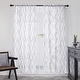 preview thumbnail 21 of 53, Deconovo Rod Pocket Pattern Sheer Curtains for Living Room Pair (2 Panels) 52x84 Inch - Khaki