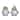 12.5 Inch Gnome Brothers, Set of 2