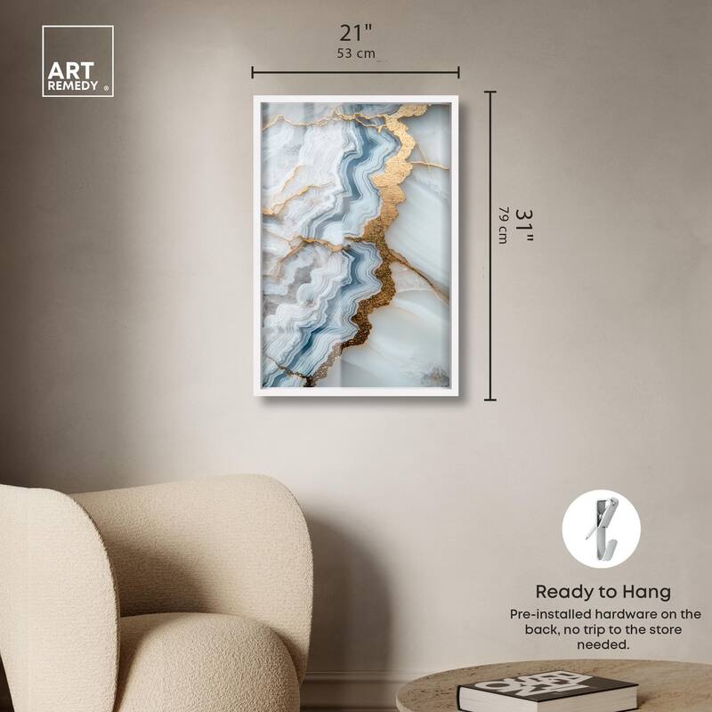 Denim Dreams II Shadowbox by Art Remedy