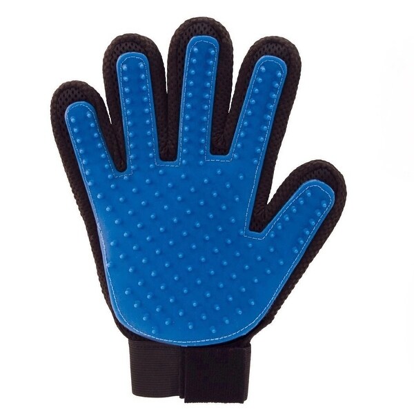 gentle deshedding glove for cats