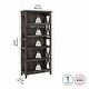 preview thumbnail 58 of 81, Key West 5 Shelf Bookcase by Bush Furniture