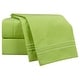 preview thumbnail 1 of 1, Clara Clark Bright Bed Sheet Set Garden Green - King