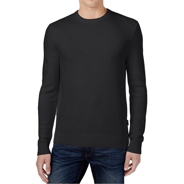 michael kors sweaters mens black