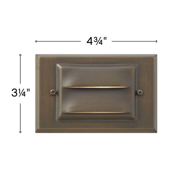 Hinkley Hardy Island Horizontal Led Deck Sconce Low Voltage