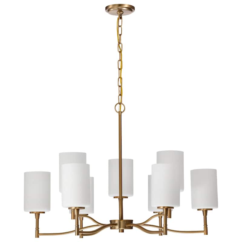 Nuvo Lighting 60/8209 Liam 9 Light 30" Wide Chandelier