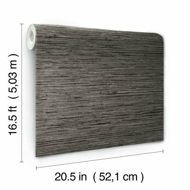RoomMates Faux Grasscloth Peel and Stick Wallpaper Grey On Sale Bed Bath & Beyond 33986698