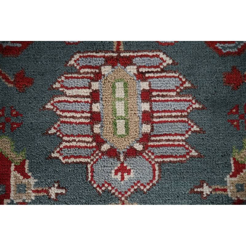Oushak Oriental Area Rug Hand-Knotted Wool Carpet - 7'11"x 9'10"