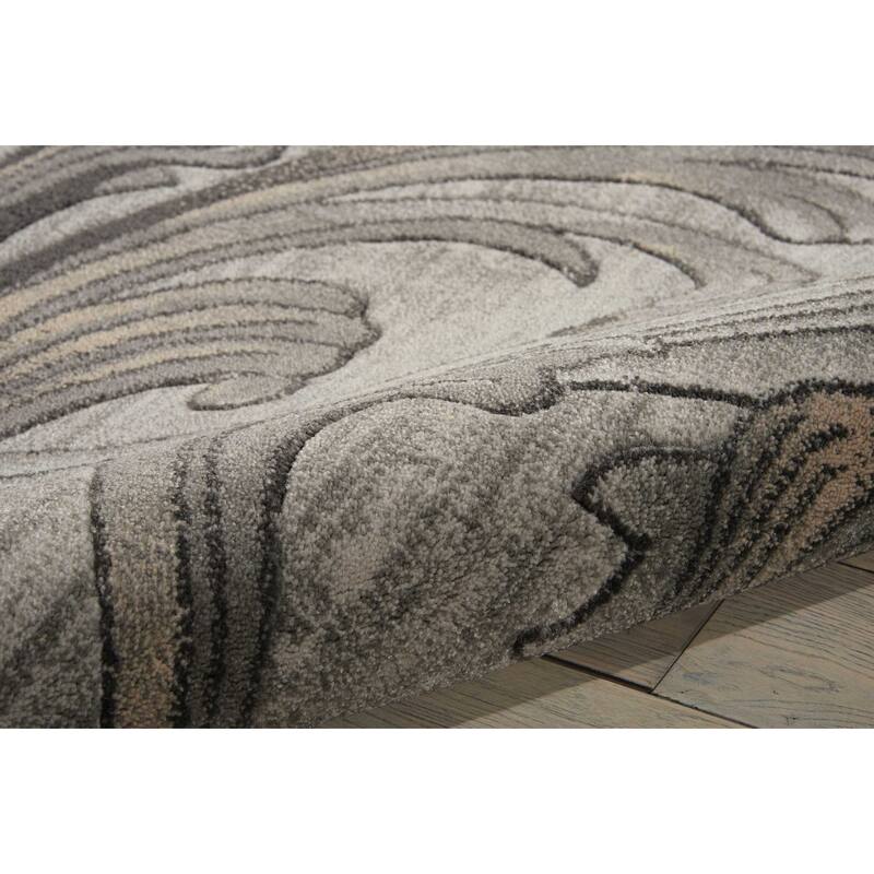 Nourison Maxell Abstract Ombre Damask Floral Botanical Area Rug