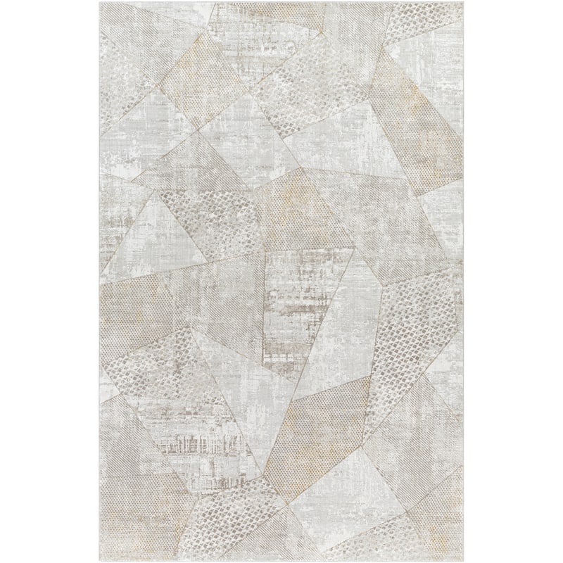 Livabliss Rustic Carmel Diamond Area Rug