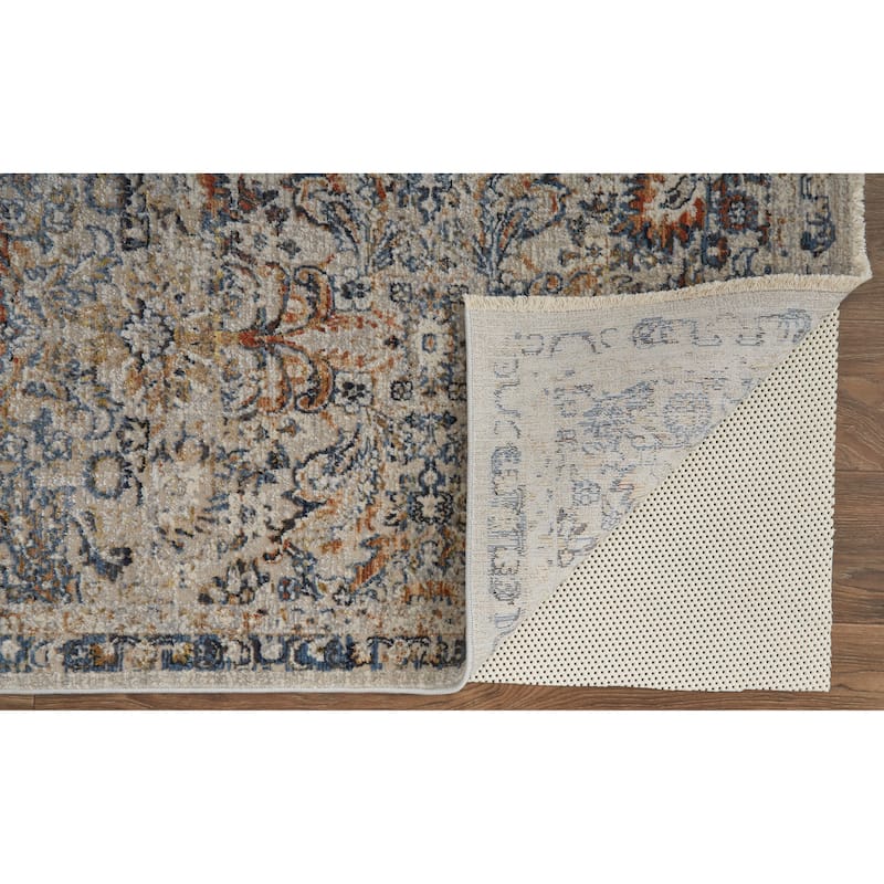 Frencess Damask Bohemian & Eclectic Area Rug