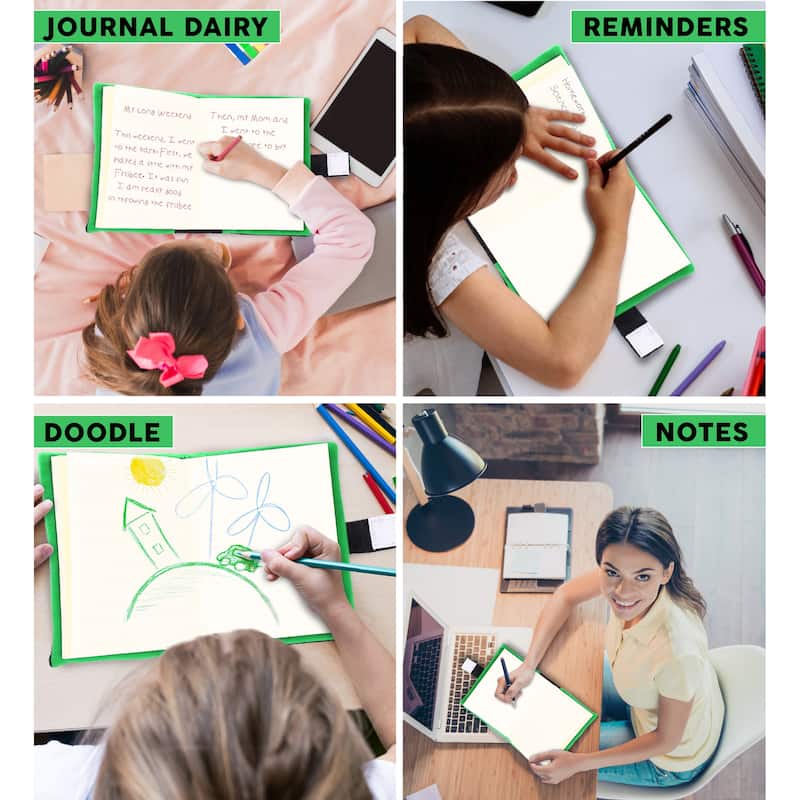 DolliBu Alien Plush Notebook – Unique Plush School Journal, 80 Pages