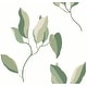 preview thumbnail 1 of 5, York Wallcoverings Brushwork Branches Leaf Green Wallpaper
